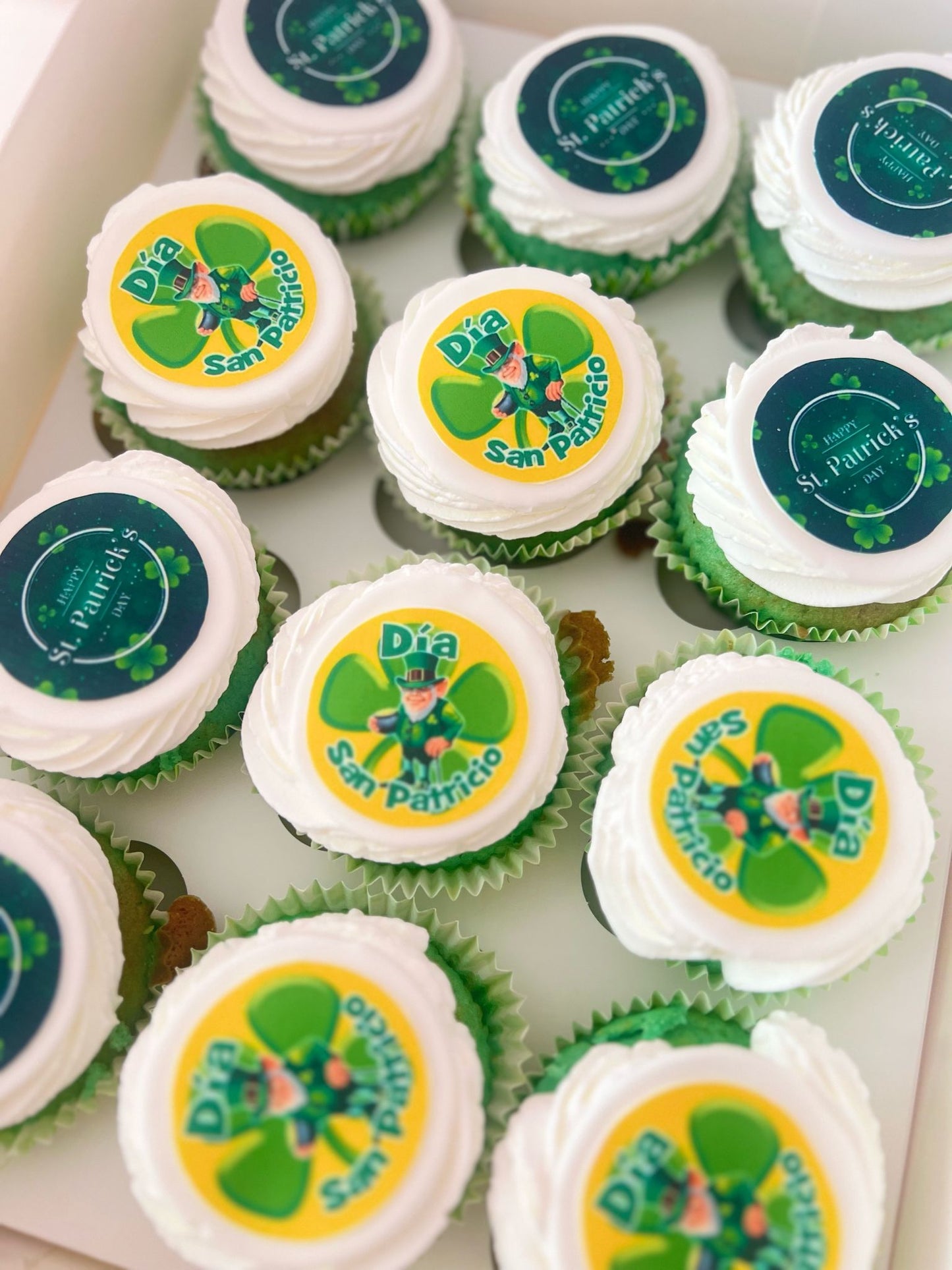 Cupcakes avec photo