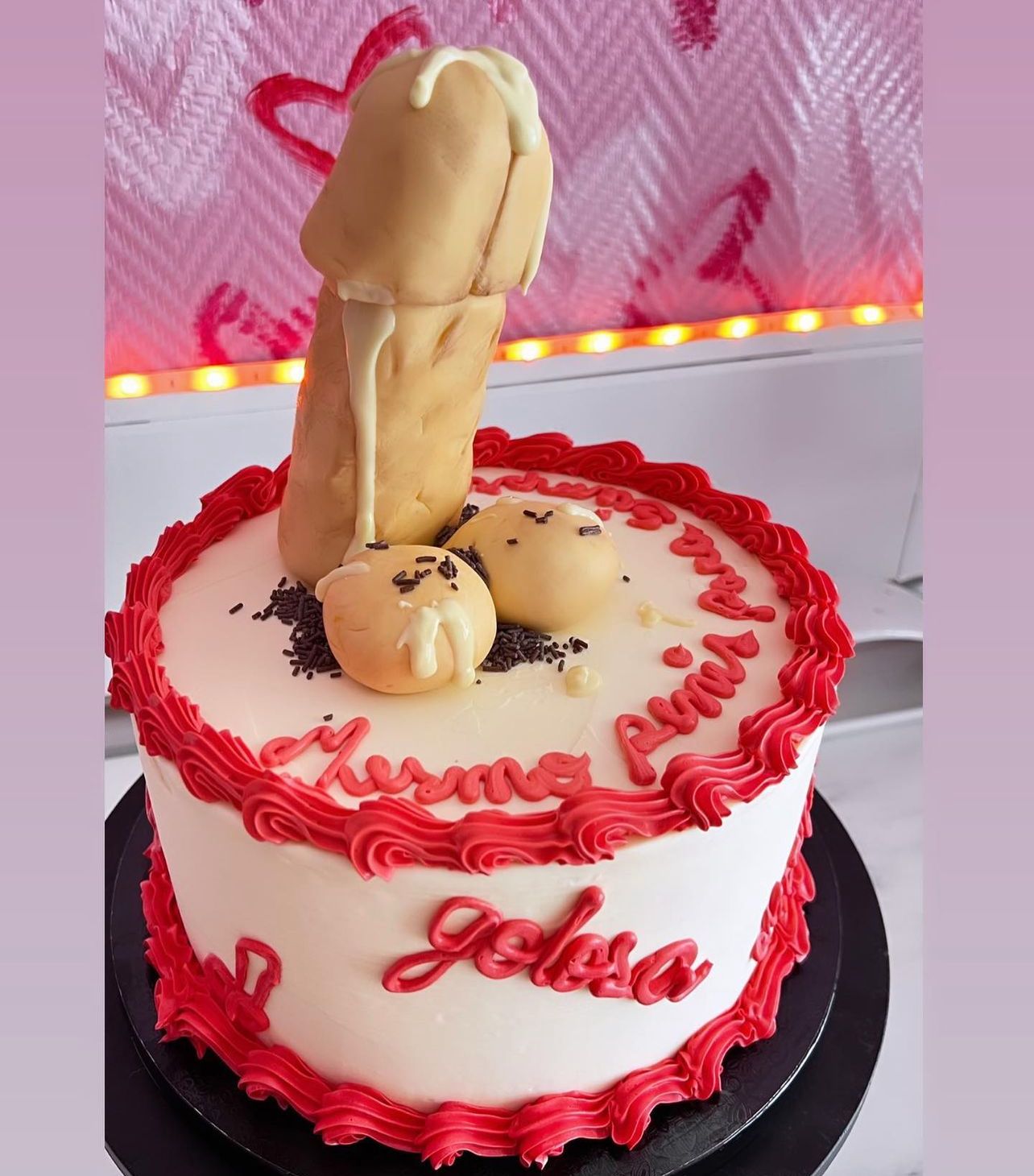 Gâteau d’enterrement de vie de jeune filles