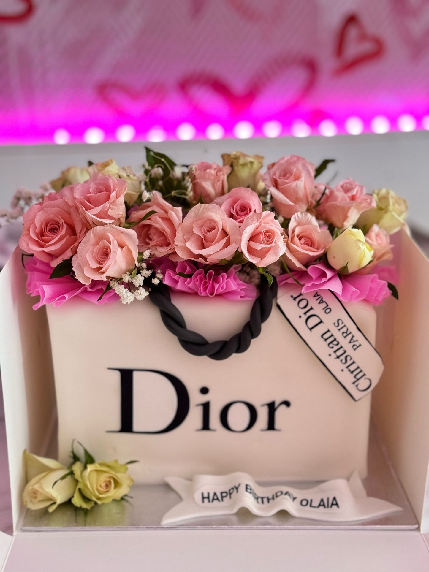 LE SAC DIOR CAKE