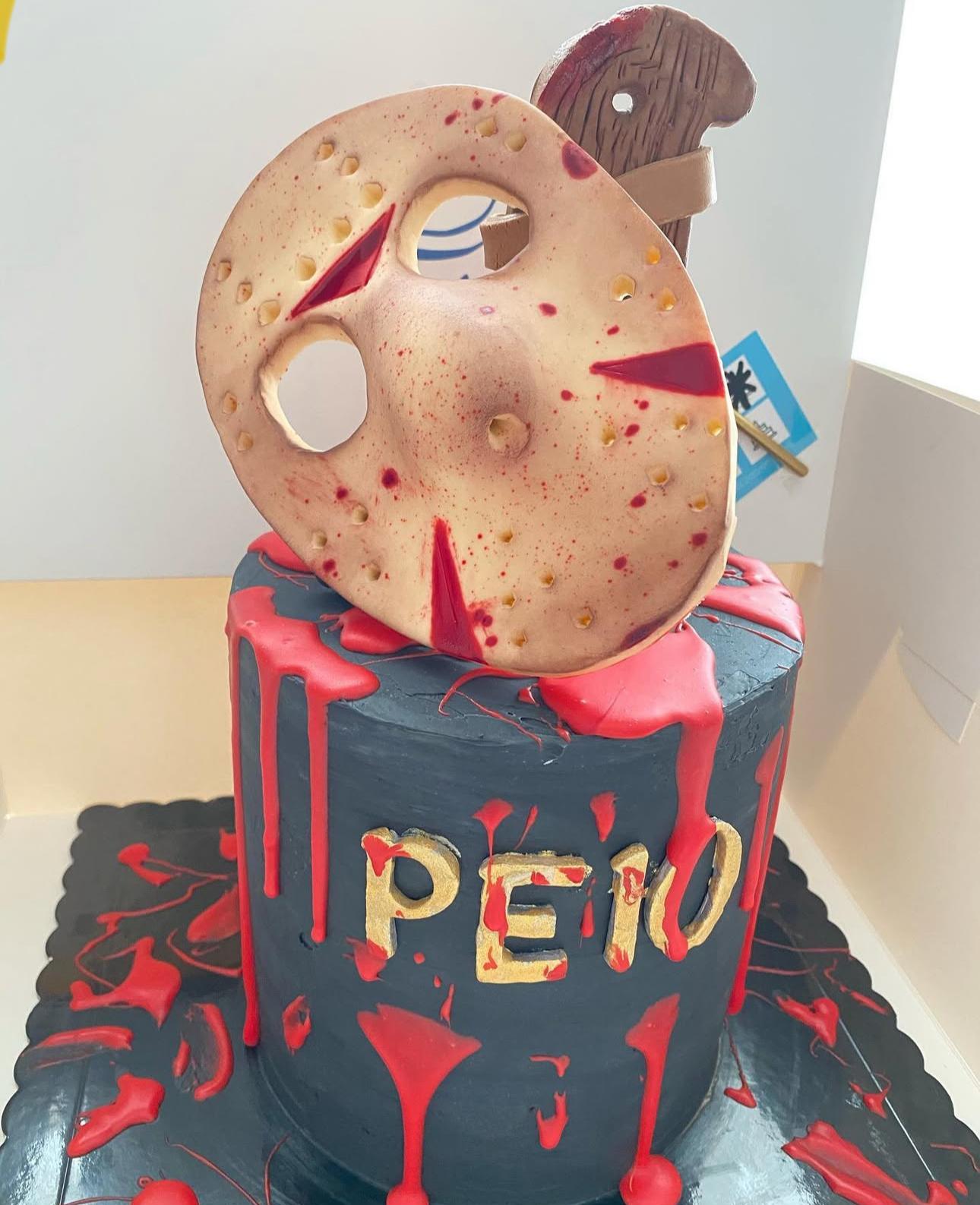 Halloween cake vendredi 13