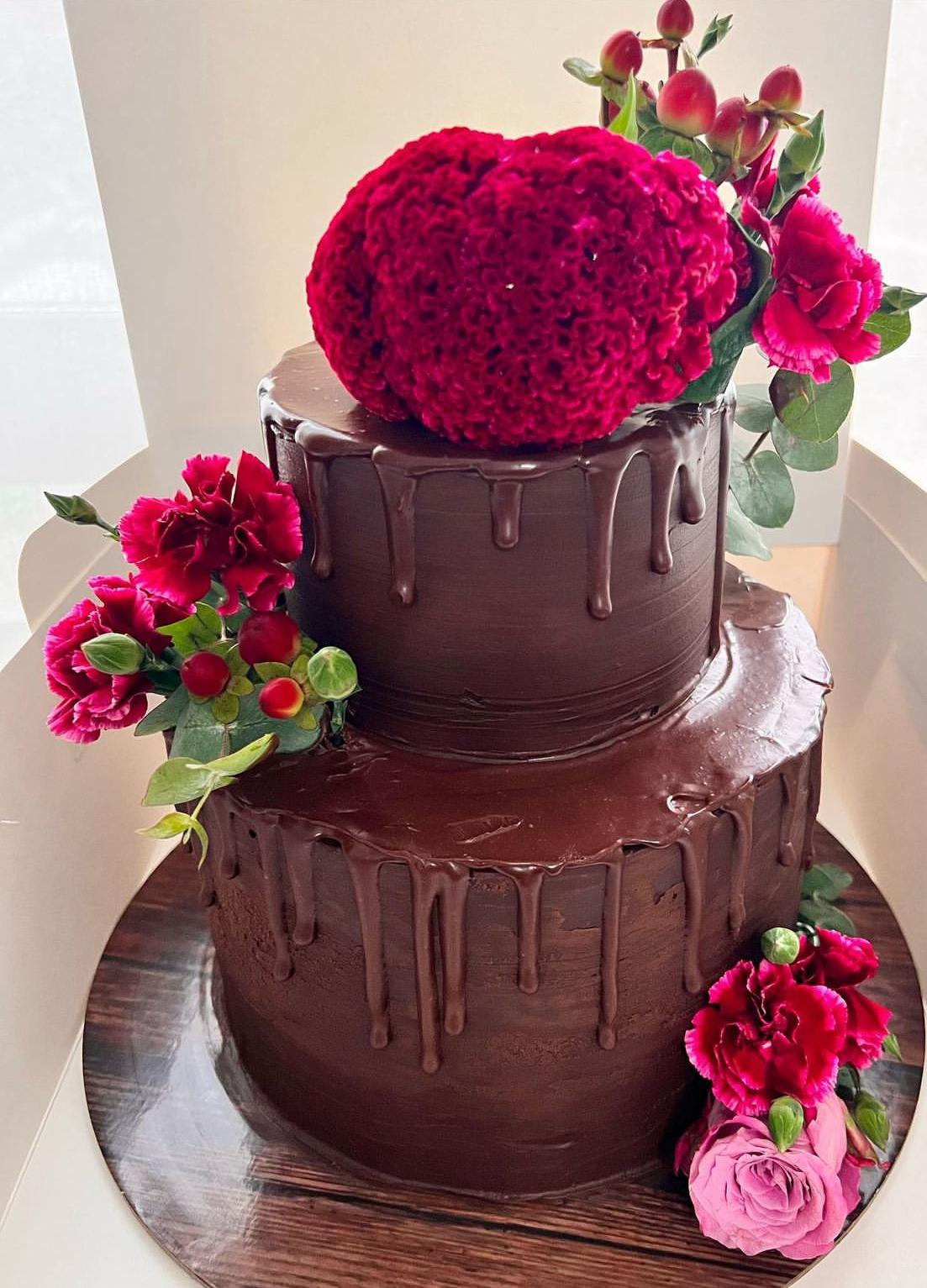 Gateau Mariage aux chocolat