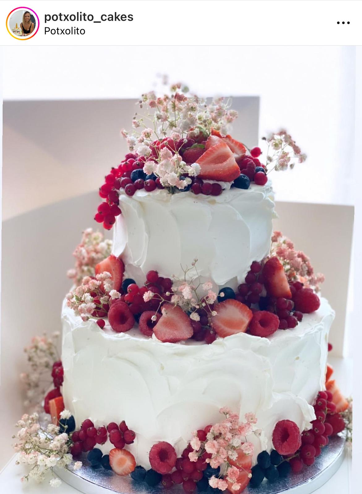 Gateau Mariage aux fruits