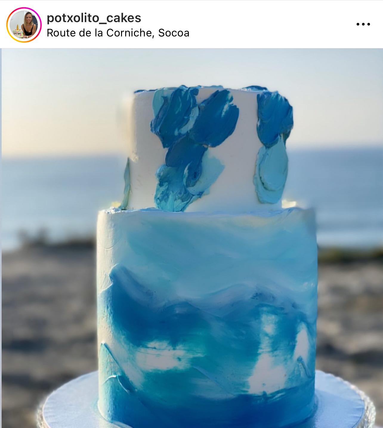 Gateau Mariage la mer