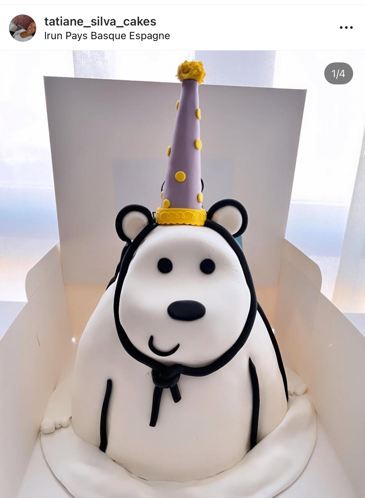GÂTEAU OURS POLAIRE