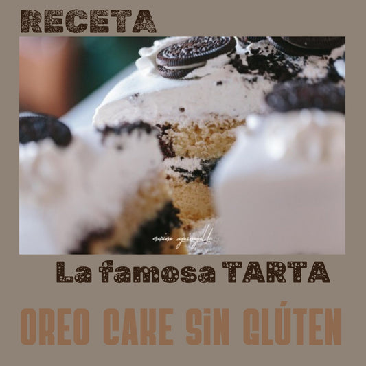 RECETA TARTA OREO SIN GLÚTEN